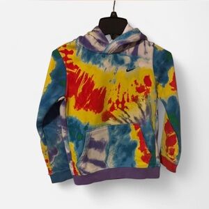Kids Nike Colorful Tie-Dye Hoodie